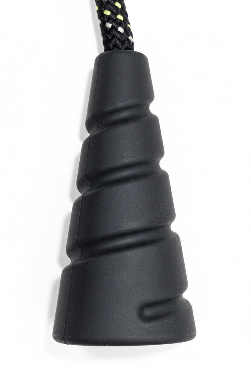 Ergonomic Rope Leash For Dog - Black - 5 ft