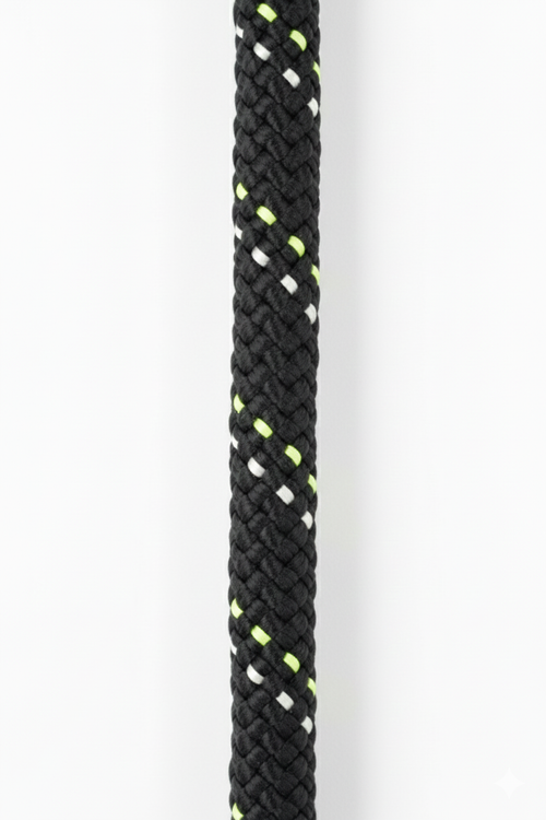 Ergonomic Rope Leash For Dog - Black - 5 ft