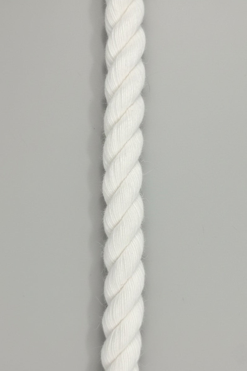 Ergonomic Rope Leash For Dog - Cotton white - 5 ft