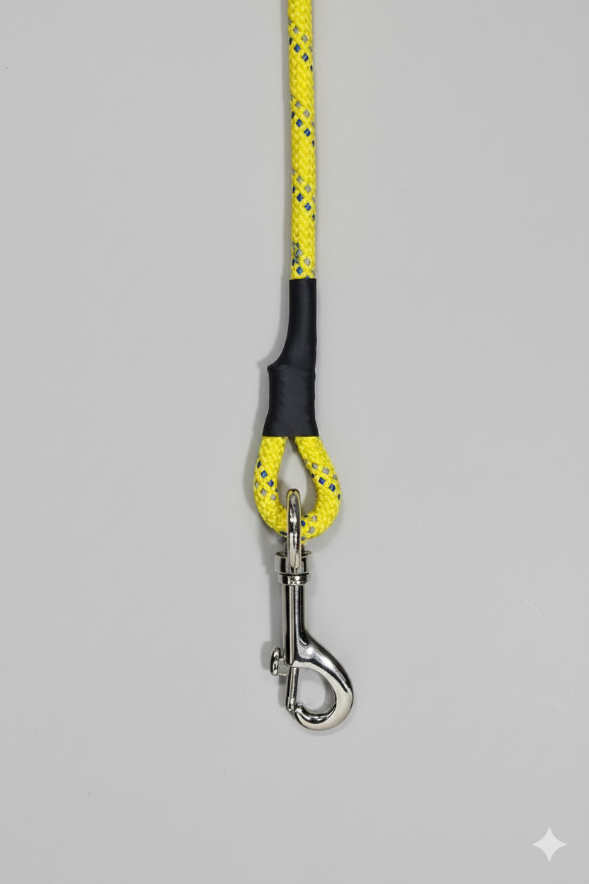 Rope Leash For Pup and Cat - Yellow