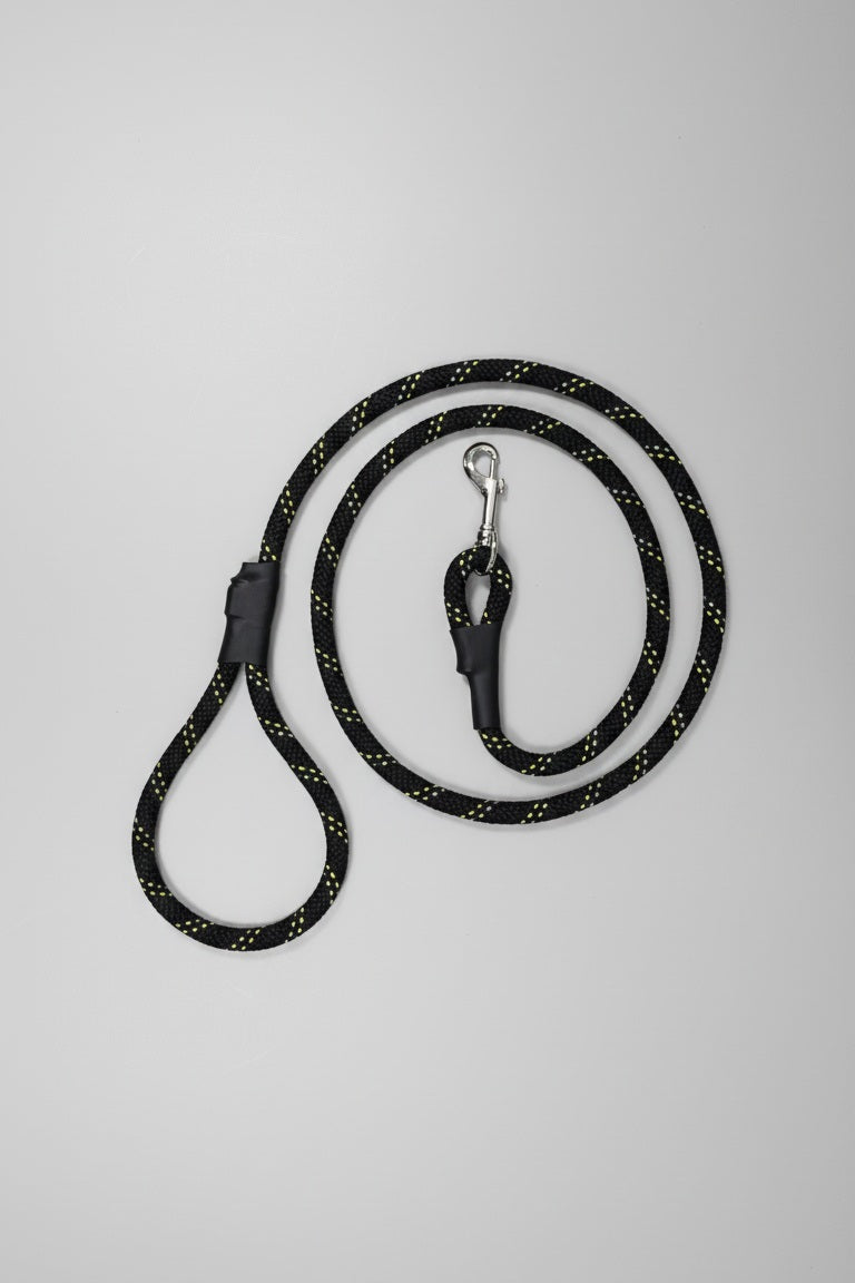 Rope Leash For Dog - Black - 5 ft