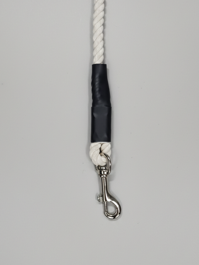 Rope Leash For Dog - Cotton White - 5 ft