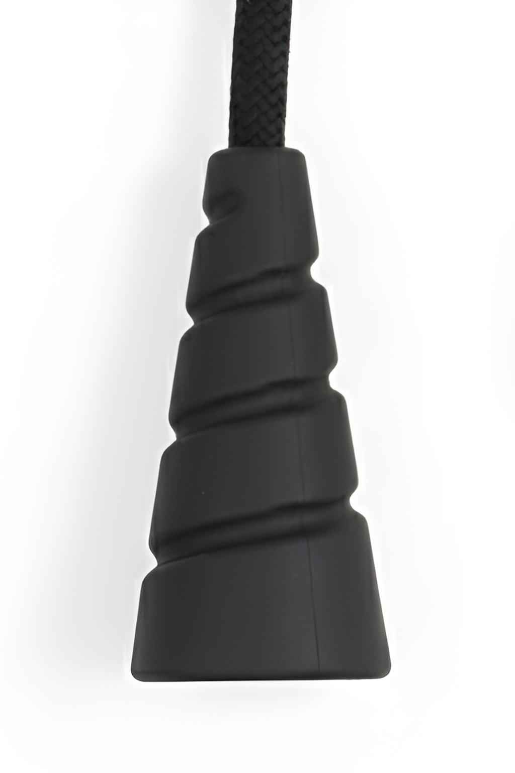 Ergonomic Rope Leash For Dog - Black Marine rope - 5 ft