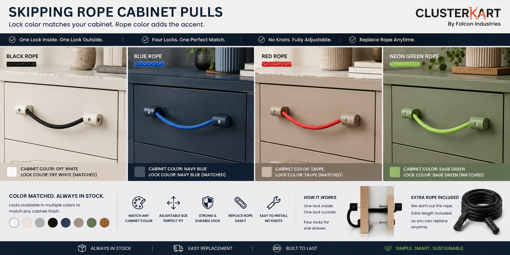 PVC Cabinet Handle