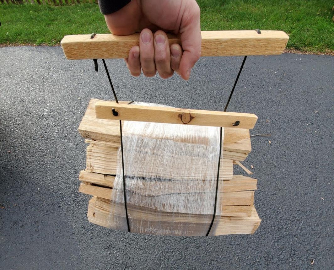 Fireplace Log Carrier Handle