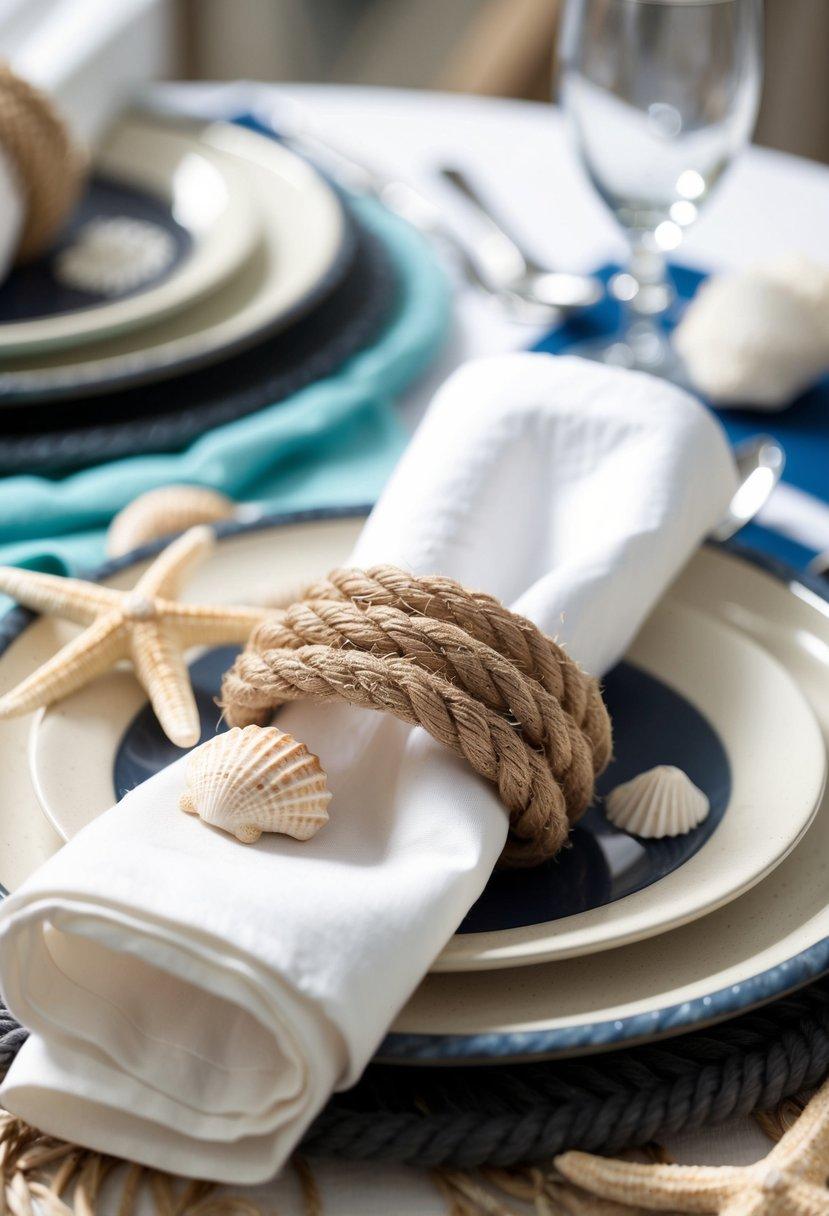 Premium Rope Napkin Rings