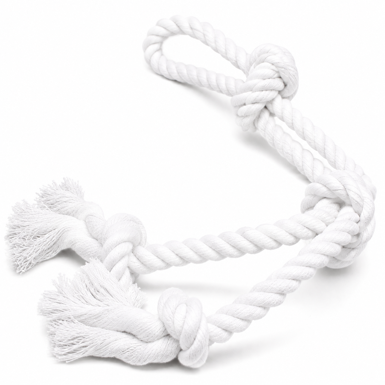The Tug & Pull Rope Toy Split End