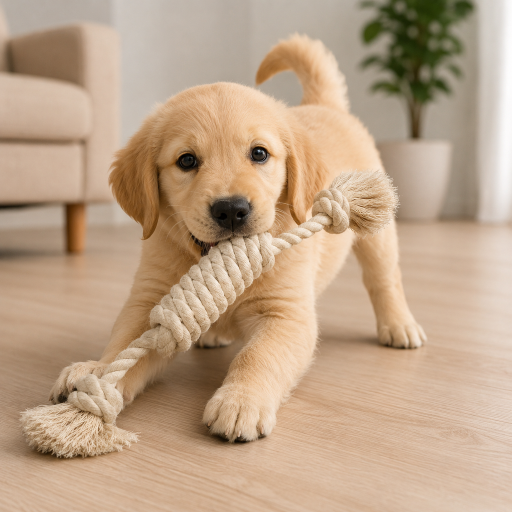 Cotton Spiral Rope Toy